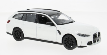 21112W BMW M3 Touring 2023 white 1:24